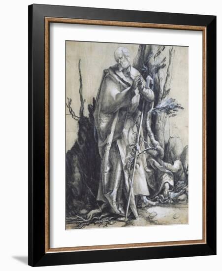 St John in the Forest-Matthias Grunewald-Framed Giclee Print