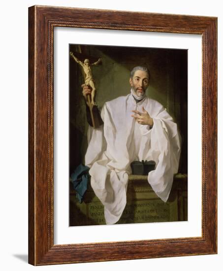 St John of Avila, C.1746 (Oil on Canvas)-Pierre Subleyras-Framed Giclee Print