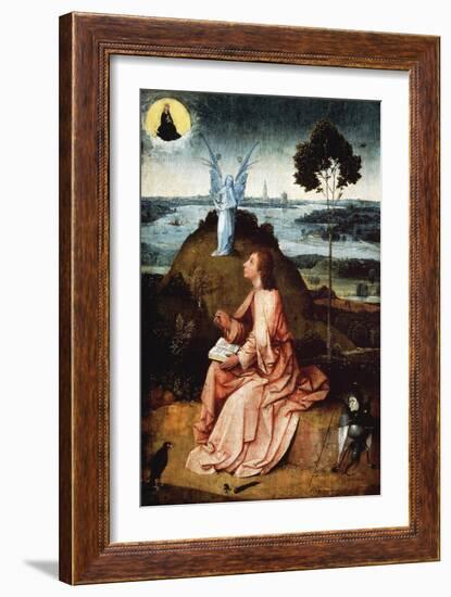 St John on Patmos, 1485-Hieronymus Bosch-Framed Giclee Print