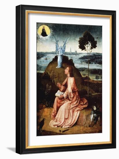 St John on Patmos, 1485-Hieronymus Bosch-Framed Giclee Print