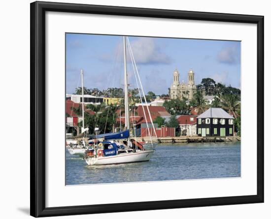 St. John's, Antigua, Leeward Islands, West Indies, Caribbean, Central America-John Miller-Framed Photographic Print