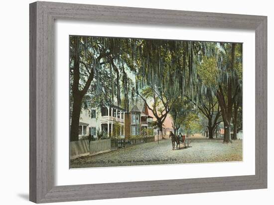 St. John's Avenue, Jacksonville, Florida-null-Framed Art Print