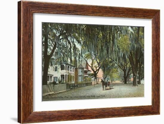 St. John's Avenue, Jacksonville, Florida-null-Framed Art Print