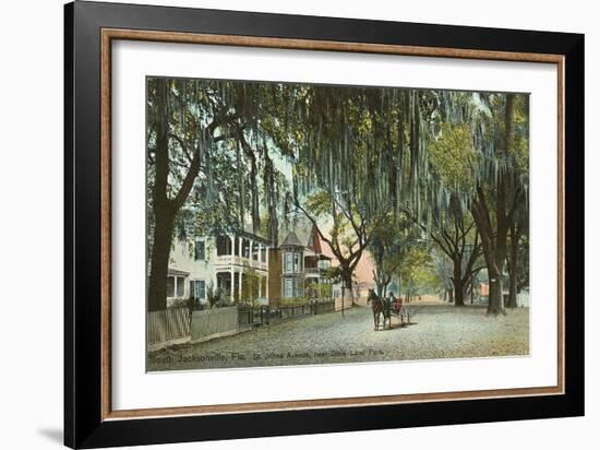 St. John's Avenue, Jacksonville, Florida-null-Framed Art Print