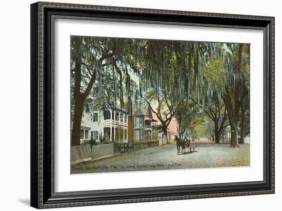 St. John's Avenue, Jacksonville, Florida-null-Framed Art Print