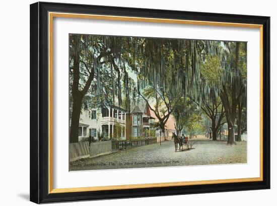 St. John's Avenue, Jacksonville, Florida-null-Framed Art Print