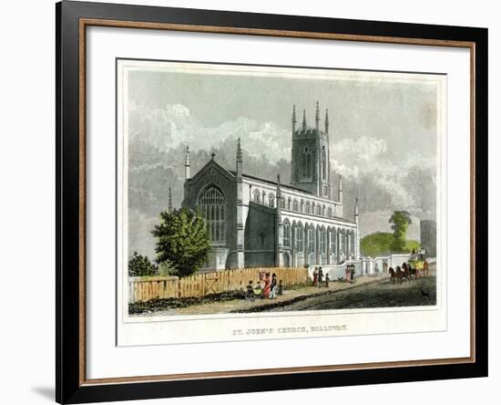 St John's Church, Holloway, Islington, London-null-Framed Giclee Print