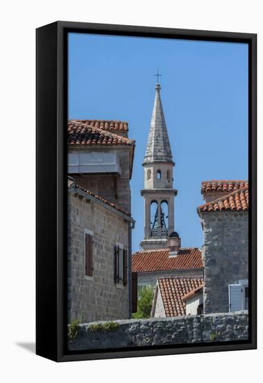 St. John's Church, Old Town, Budva, Montenegro, Europe-Jim Engelbrecht-Framed Premier Image Canvas