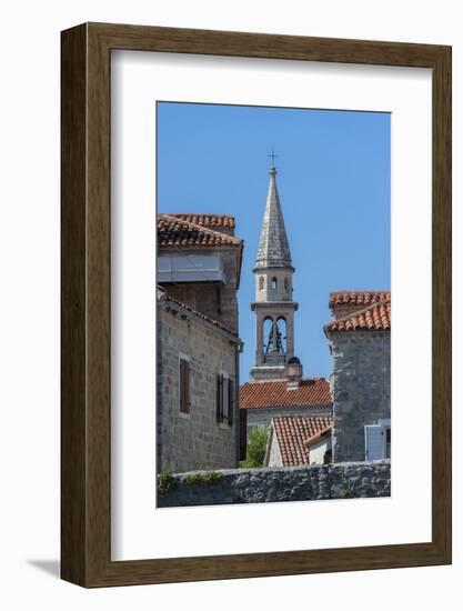 St. John's Church, Old Town, Budva, Montenegro, Europe-Jim Engelbrecht-Framed Photographic Print