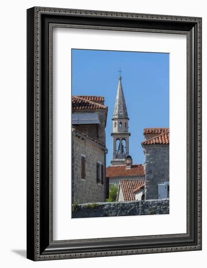 St. John's Church, Old Town, Budva, Montenegro, Europe-Jim Engelbrecht-Framed Photographic Print