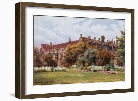 St John's College Garden, Oxford-Alfred Robert Quinton-Framed Giclee Print