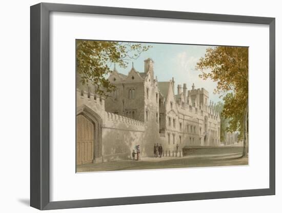 St. John's College - Oxford-English School-Framed Giclee Print