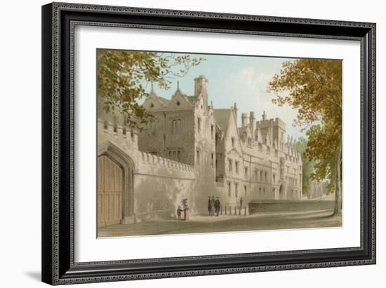 St. John's College - Oxford-English School-Framed Giclee Print