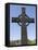 St. John's Cross, Iona, Scotland, United Kingdom, Europe-Rolf Richardson-Framed Premier Image Canvas