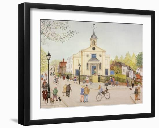 St John's, Downshire Hill, Hampstead, 2002-Gillian Lawson-Framed Giclee Print