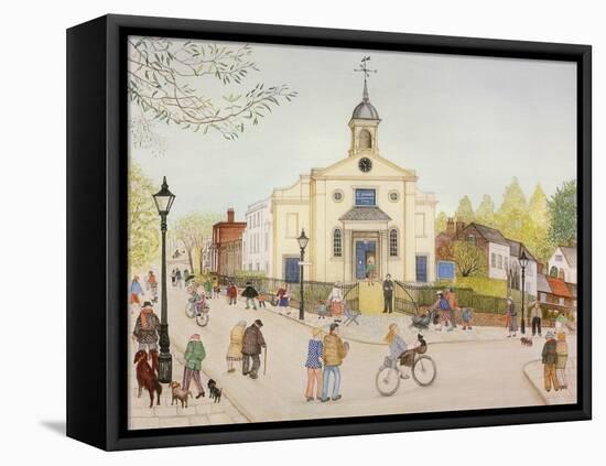 St John's, Downshire Hill, Hampstead, 2002-Gillian Lawson-Framed Premier Image Canvas