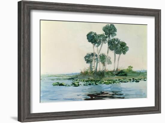 St. John's River, Florida, 1890-Winslow Homer-Framed Giclee Print