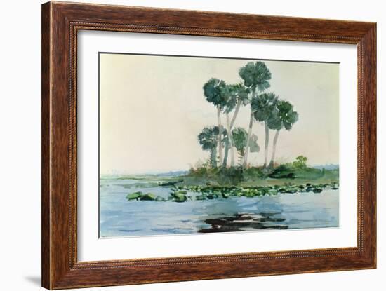 St. John's River, Florida, 1890-Winslow Homer-Framed Giclee Print