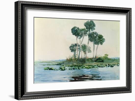 St. John's River, Florida, 1890-Winslow Homer-Framed Giclee Print