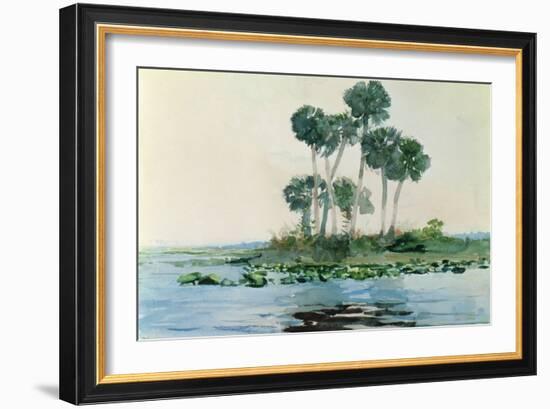 St. John's River, Florida, 1890-Winslow Homer-Framed Giclee Print
