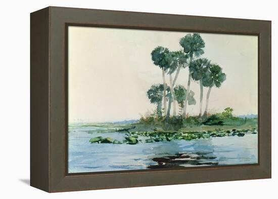 St. John's River, Florida, 1890-Winslow Homer-Framed Premier Image Canvas