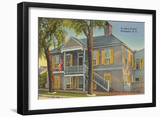 St. John's Tavern, Wilmington, North Carolina-null-Framed Art Print