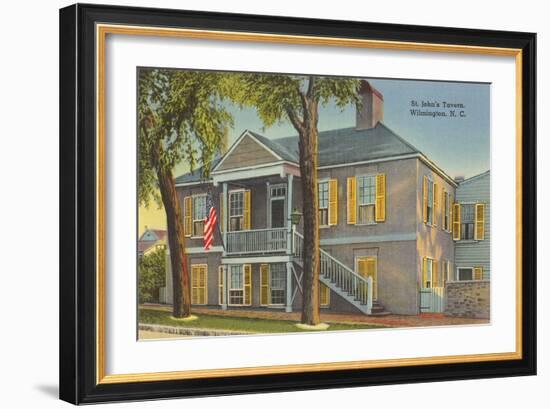 St. John's Tavern, Wilmington, North Carolina-null-Framed Art Print