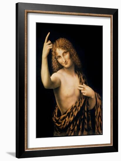 St. John the Baptist, 16th Century-Leonardo da Vinci-Framed Giclee Print