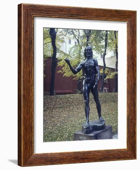 St. John the Baptist, 1878-Auguste Rodin-Framed Giclee Print