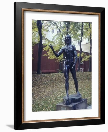 St. John the Baptist, 1878-Auguste Rodin-Framed Giclee Print