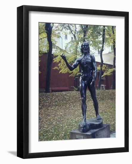 St. John the Baptist, 1878-Auguste Rodin-Framed Giclee Print