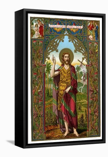 St John the Baptist, 1886-null-Framed Premier Image Canvas