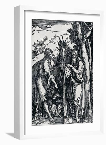 St John the Baptist and St Onuphrius, 1504-Albrecht Dürer-Framed Giclee Print