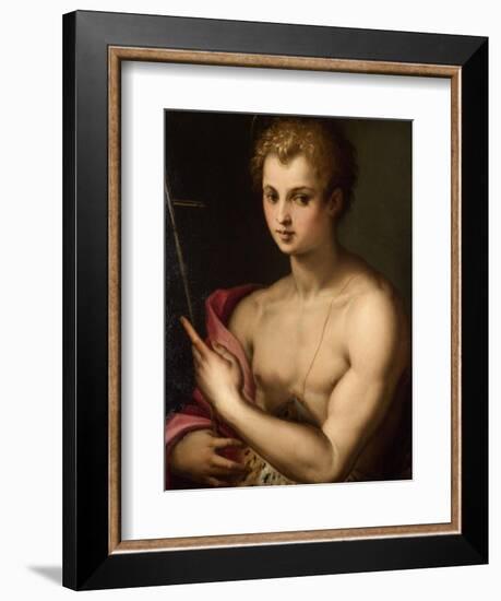 St. John the Baptist, C.1570-Michele Di Ridolfo Tosini-Framed Giclee Print