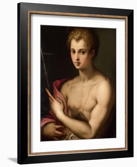 St. John the Baptist, C.1570-Michele Di Ridolfo Tosini-Framed Giclee Print