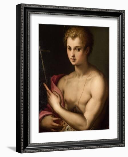 St. John the Baptist, C.1570-Michele Di Ridolfo Tosini-Framed Giclee Print