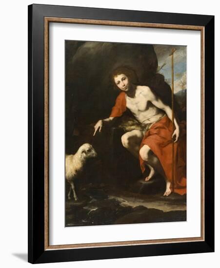 St. John the Baptist, c.1624-Jusepe de Ribera-Framed Giclee Print