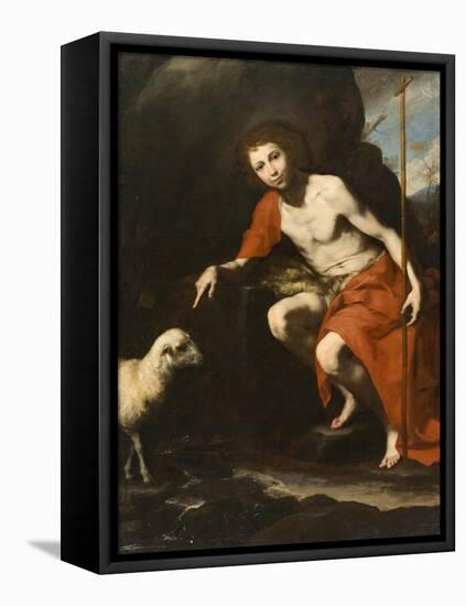 St. John the Baptist, c.1624-Jusepe de Ribera-Framed Premier Image Canvas