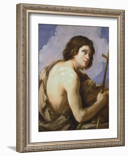 St John the Baptist, C1595-1642-Guido Reni-Framed Giclee Print