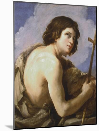 St John the Baptist, C1595-1642-Guido Reni-Mounted Giclee Print