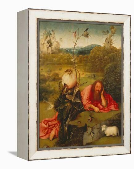 St. John the Baptist in the Desert-Hieronymus Bosch-Framed Premier Image Canvas