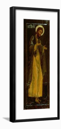 St. John the Baptist, Russian Icon, 17th Century-null-Framed Giclee Print