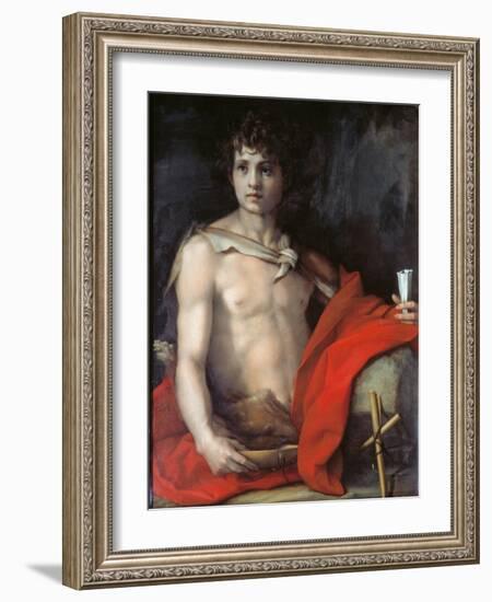 St John the Baptist-Andrea del Sarto-Framed Giclee Print