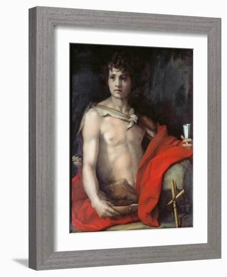 St John the Baptist-Andrea del Sarto-Framed Giclee Print