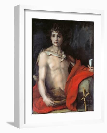 St John the Baptist-Andrea del Sarto-Framed Giclee Print