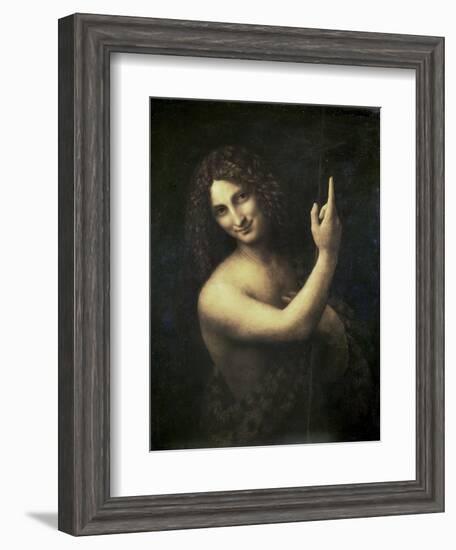 St. John the Baptist-Leonardo da Vinci-Framed Giclee Print