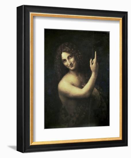 St. John the Baptist-Leonardo da Vinci-Framed Giclee Print