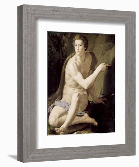 St. John the Baptist-Agnolo Bronzino-Framed Giclee Print