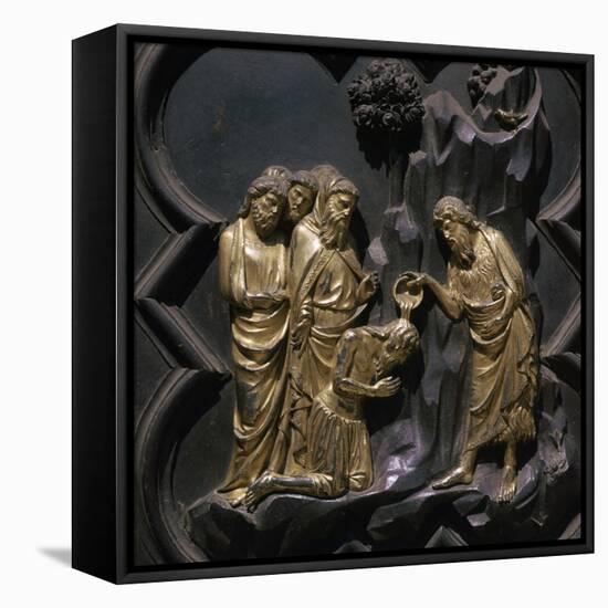 St John the Baptist-Andrea Pisano-Framed Premier Image Canvas