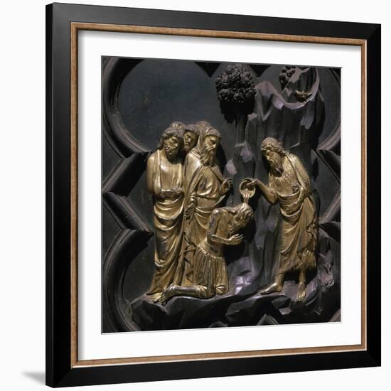 St John the Baptist-Andrea Pisano-Framed Giclee Print